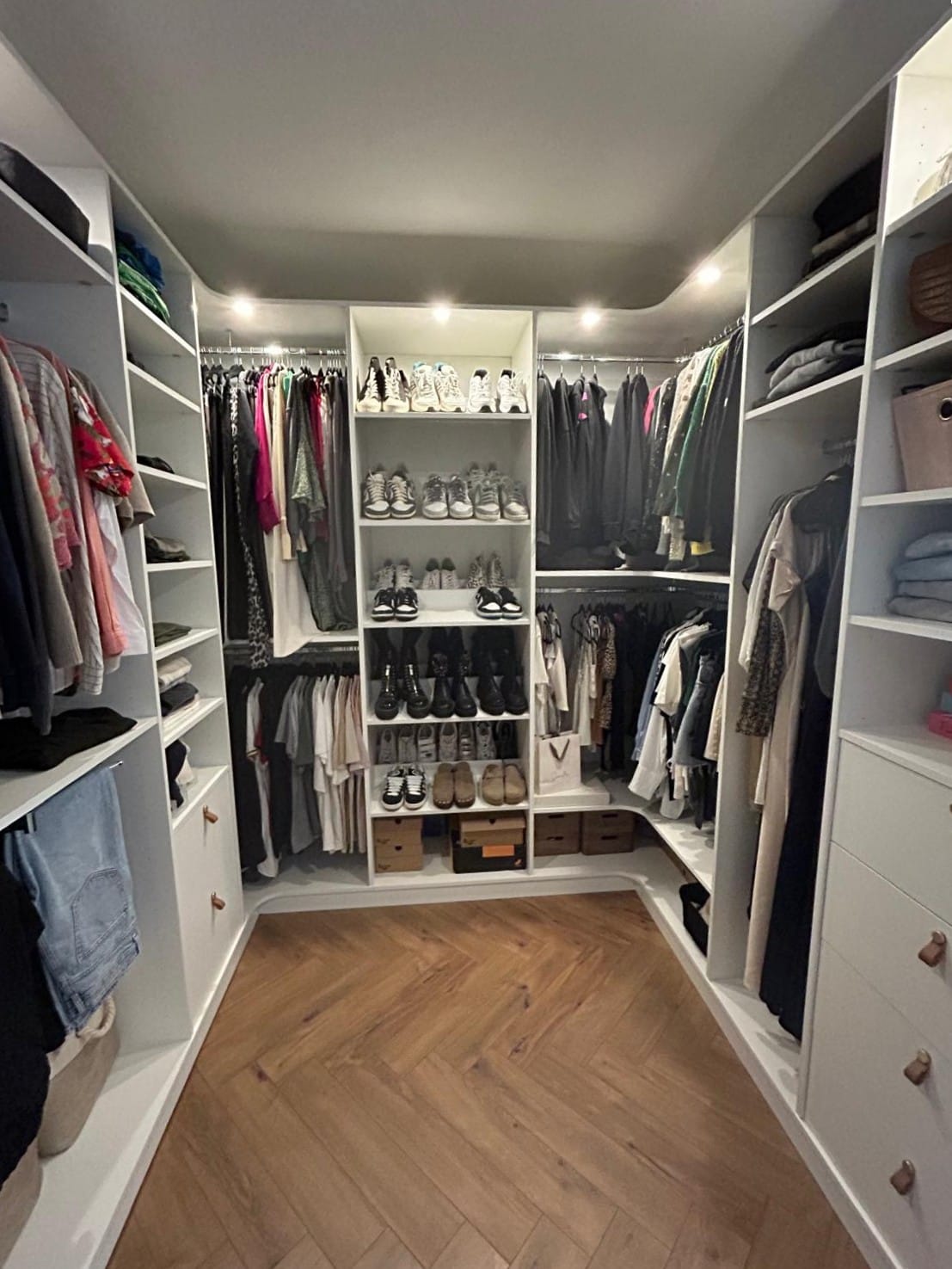 Dressing en U