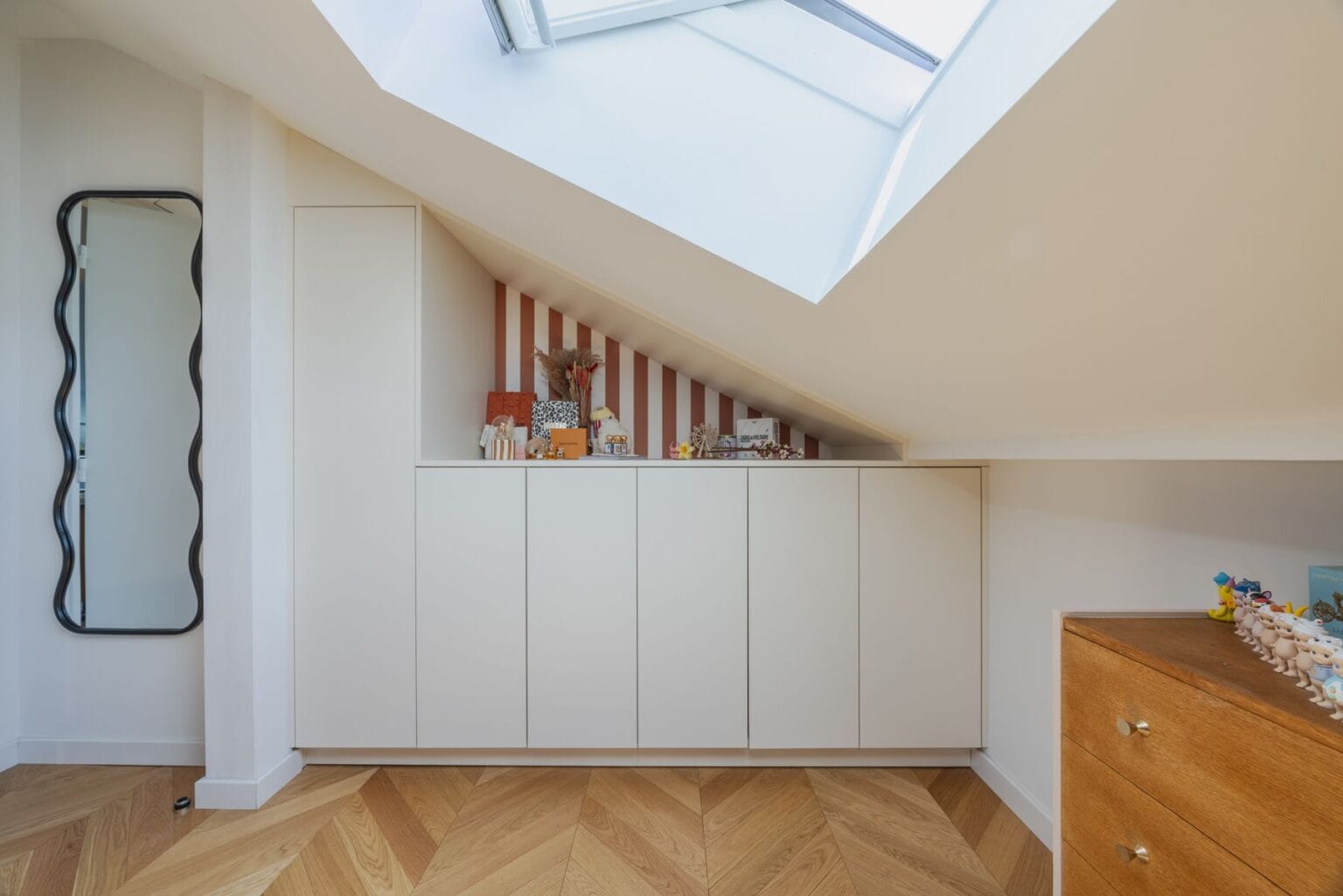 Dressing sous pente